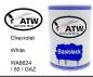 Preview: Chevrolet, White, WA8624 / 50 / GAZ: 500ml Lackdose, von ATW Autoteile West.